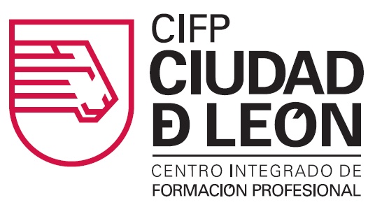 logo CIFP Ciudad de Leon
